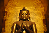 Buddha all'Ananda Paya a Bagan